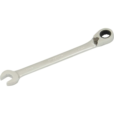 Dynamic Tools 11mm Reversible Combination Ratcheting Wrench D076111